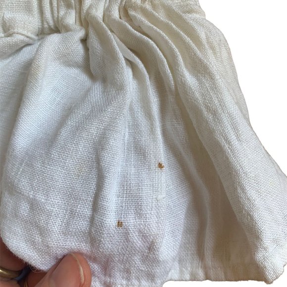 Reformation White Linen Blend Dress - Picture 6 of 6